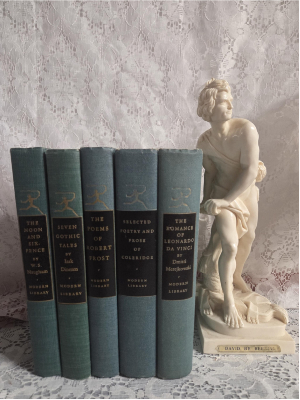 Vintage Modern Library Green Books Set – Classic Literature Collection